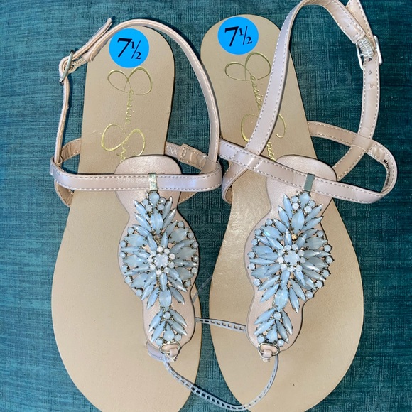 NWT Jessica Simpson ornate sandals size 7 - Picture 2 of 4